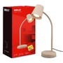 Stolní lampy pracovní - BRILO 7476011 Skriva stolní lampička – nastavitelná, vypínač, GU10 patice, max. 9W, béžová - BRILO - foto 2