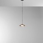 Kónická - FAN LED-ATREO-S13-MAR Závěsné LED svítidlo Atreo hnědo-béžový kov/hliník 6W 3000K průměr 13 x 200 cm - FANEUROPE - foto 2