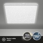 Hranatá - BRILO 3749-414 LED stropní svítidlo, 37 cm, 24 W, 2800 lm, matný chrom - BRILO - foto 2