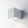 Nástěnná - FAN I-QUBO-AP1 BCO Venkovní nástěnné svítidlo Qubo bílé, 1xGU10, IP54, 9,3 x 8 x 6,7 cm - FANEUROPE - foto 2