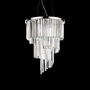 Dekorativní - ILUX 166247 Závěsné svítidlo Ideal Lux Carlton SP12 cromo 166247 50cm chromové E14 12x40W - IDEALLUX - foto 2