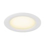 Kruhová - LA 1007480 DOWNLIGHT V 150 plochý kryt bílá - BIG WHITE (SLV) - foto 2