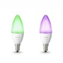 SmartHome Paul Neuhaus - PH 8718696695241 Hue White and Color Ambiance LED žárovka E14 set 2ks 8718696695241 2x6W RGB - PHILIPS - foto 2