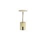 Na stůl - FAN LED-LIBERTY-ORO Nabíjecí venkovní svítidlo LIBERTY LED TOUCH DIMM zlatá 3000K IP44 baterie 4000 mAh bezdrátové + USB nabíjení - FANEUROPE - foto 2