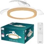 Ventilátory - PH 8721103128294 Bliss DC stropní ventilátor a svítidlo 28W+35W dřevo - PHILIPS - foto 2