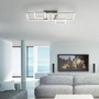Hranatá - LD 14030-55 IVEN LED stropní svítidlo, barva ocel, moderní teplá bílá, design 3000K - LEUCHTEN DIREKT / JUST LIGHT - foto 2