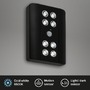 Přisazená - BRI 2255085 LED Lero Indoor 11,6 cm 8x0,08W 7lm černá (starý kód: BRI 2255-085) - BRILONER - foto 2