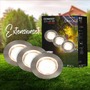 Connect To Shine - BRI 3915032 CONNECT TO SHINE prodlužovací sada Padouk 3ks LED zapuštěných svítidel do země, IP67 - BRILONER - foto 2