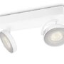 Bodová - PH 53172/31/P0 LED WarmGlow Bodové svítidlo Philips Clockwork 53172/31/P0 bílé 2200K-2700K 2x4,5W - PHILIPS (915005306001) - foto 2