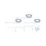 Dekorační - P 71221 MaxLED Stair LED Strip prodloužení 3x 1m 3x0,6W 2700K - PAULMANN - foto 2