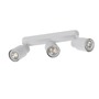 Bodová - LA 1008323 PURI 2.0 Tube nástěnné a stropní svítidlo, dlouhé provedení, 3 x max. 6W GU10, šedá - BIG WHITE (SLV) - foto 2