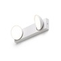 Bodová - RED R13916 ELISEO II přisazená bílá 230V LED 2x5W 3000K - RED - DESIGN RENDL - foto 2
