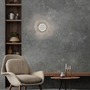 Dekorativní - LD 18700-16 IGO LED nástěnné svítidlo bílé křišťálový okraj kruhové 3000K teplá bílá velmi dekorativní 3000K - JUST LIGHT - foto 2