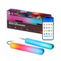Stolní lampy dekorační - PH 8719514865211 WiZ Bar LED pásek stmívatelný, 2700-5500K, RGB, 30cm, nastavitelná barava světla, černá (2ks) - PHILIPS - foto 2