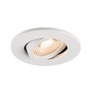 Pro zapuštěná svítidla - LA 1007092 UNIVERSAL DOWNLIGHT kryt pro downlight IP20, výkyvný, kulatý, bílý - BIG WHITE (SLV) - foto 2