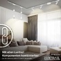 Lištové Briloner 48V - BRILO 8039086 Luxtrail lištový systém, 8x LED spoty, do U/Z, bílá - BRILO - foto 2