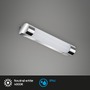 Koupelnová - BRI 2051-018 LED nástěnné svítidlo do koupelny 35,2 cm 8W 720lm chrom - BRILONER - foto 2