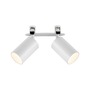 Kruhová - IMPR 565757 Deko-Light vestavné bodové svítidlo Can Tilt kulaté, 2x 7,5 W GU10, bílá - foto 2