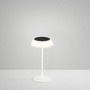 Na stůl - FAN LED-JIN-L-BCO Solární stolní lampa Jin (bílá), dobíjecí LED 1,2 W, stmívatelná 3000K, IP54, Ø 17 x 32 cm - FANEUROPE - foto 2