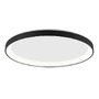 Kruhová - NV 9853672 Stropní svítidlo PERTINO černý hliník a akryl LED 30W 230V 3000K IP20 stmívatelné - NOVA LUCE - foto 2