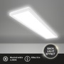 Hranatá - BRILO 7519416 Tava LED stropní svítidlo 98cm, ploché, přímé a nepřímé osvětlení, bílé - BRILO - foto 2