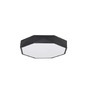 Downlight - NV 9001491 Stropní svítidlo EBEN černý hliník matný bílý akrylový difuzor LED 24W 230V 3000K IP20 - NOVA LUCE - foto 2
