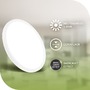 Kruhová - BRILO 7546016 Tava A LED stropní svítidlo, třída A, přímé a nepřímé osvětlení, 50.000h, kruhové 29 cm, bílé - BRILO - foto 2