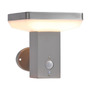 LED zahradní světla Optonica - LED solární nástěnné svítidlo UP SS-Brushed Aluminium 4.4W Sensor - foto 2