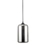 Válec - NV 9726481 Závěsné svítidlo SAVAZ chromové sklo černý kov černý kabel E27 1x12W 230V IP20 bez žárovky - NOVA LUCE - foto 2
