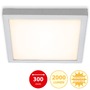 Hranatá - BRI 7142-014 LED stropní svítidlo, 30 cm, 21 W, matný chrom - BRILONER - foto 2