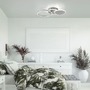 Kruhová - LD 14116-55 SEVENT LED stropní svítidlo stříbrná kruhové jednoduché teplé bílé světlo 3000K - LEUCHTEN DIREKT / JUST LIGHT - foto 2