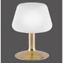 Stolní lampy dekorační - PN 4078-60 TILL LED stolní lampa v matné mosazi a stínítkem z opálového skla, teplá bílá barva vč. dotykového stmívání 3000K - PAUL NEUHAUS - foto 2
