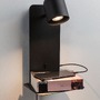 Bodová - P 71099 Nástěnné svítidlo Malena USB C GU10 230V max. 5W černá mat - PAULMANN - foto 2