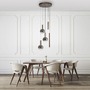 Vícečetná - PN 2285-23 LED závěsné svítidlo BOWL, hnědé, stmívatelné, kruhové, SimplyDim, 2700K - PAUL NEUHAUS - foto 2