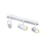 Bodová - LA 1008717 NOBLO® nástěnné a stropní svítidlo, trojité, kulaté, 2700K, 19W, PHASE, 32°, bílé - BIG WHITE (SLV) - foto 2