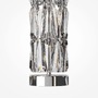 Stojací lampy - M MOD043FL-08CH Stojací lampa Puntes 8xE14 480W chrom ocel ozdobné přívěsky nastavitelná výška  - MAYTONI - foto 2