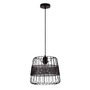 Kónická - NV 9620125 Závěsné svítidlo IAN matný černý kov E27 1x12W 230V bez žárovky IP20 - NOVA LUCE - foto 2