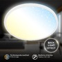 Kruhová - BRILO 7655016 Slim svítidlo LED panel pr.37,5 cm - 22W, 3000lm, dálkový ovladač, stmívatelné, bílé - BRILO - foto 2