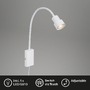 S ramenem - BRI 2085-016 Svítidlo k posteli s dotykovým vypínačem 69 cm 1xGU10 5W 400lm bílé - BRILONER - foto 2