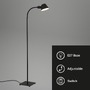 Stojací lampy - BRILO 1407-015 Stojací svítidlo 152 cm 1x E27 10W černá - BRILO - foto 2