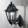 Nástěnná - ILUX 101491 Venkovní nástěnné svítidlo Ideal Lux Anna AP1 big nero 101491 černé   - IDEALLUX - foto 2