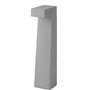 Sloupková - NV 9540212 Venkovní sloupkové svítidlo ARAN šedý beton skleněný difuzor LED 5W 3000K 120-230V IP65 - NOVA LUCE - foto 2