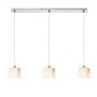 Vícečetná - RED R14021 DADOS III 80 závěsná opálové sklo/matný nikl 230V E27 3x11W - RED - DESIGN RENDL - foto 2