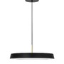 Kruhová - NV 910622 Závěsné svítidlo VETRO matný černý hliník a akryl LED 41W 230V 3000K IP20 - NOVA LUCE - foto 2