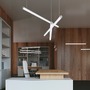 Al profily k přisazení - FAN I-PROFILO-TUBE-2 Profil TUBE, stříbrný, s bílým opálovým difuzorem včetně krytek, 200x6 cm - FANEUROPE - foto 2