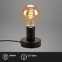 Stolní lampy dekorační - BRILO 7023015 Stolní lampa, pr. 10 cm, max. 10 W, černá (starý kód: BRILO 7023-015) - BRILO - foto 2