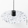 Dekorativní - FARO 68600-51 CONFETTI 400 závěsné svítidlo, recyklovaný marmoreal, pr. 45cm - FARO - foto 2