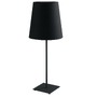 Stolní lampy dekorační - FAN I-ELVIS-L NER Stolní lampa Lume Elvis, černá, 1 x E27, 24 x 63,5 cm - FANEUROPE - foto 2