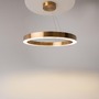 Dekorativní - M MOD415PL-L45BS4K Závěsné svítidlo Saturno 4000K 45W studená bílá 3100lm mosaz ocel - MAYTONI - foto 2