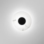 Dekorativní - FAN LED-MORSE-AP-AL Nástěnné LED svítidlo Morse (alabastr, sklo) 8 W, 800 lm, CCT 2700 / 3500 / 4000 K, 30 x 5,7 cm - FANEUROPE - foto 2